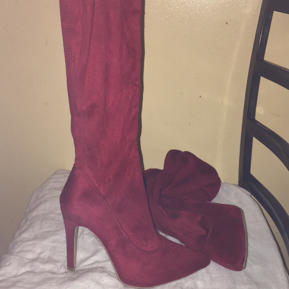 Knee high boots